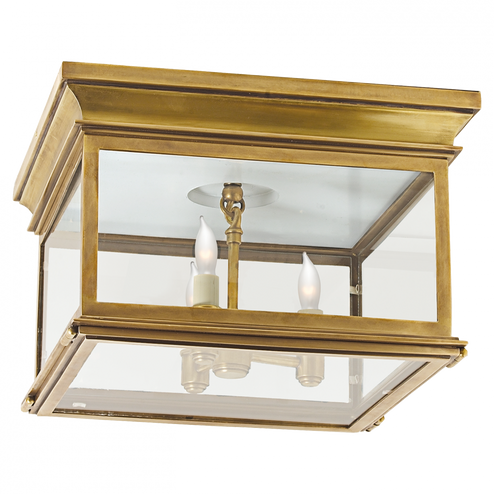 Club Large Square Flush Mount (279|CHC 4129AB-CG)