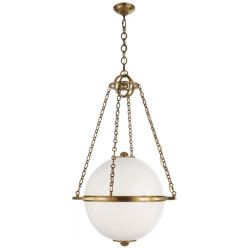 Modern Globe Lantern (279|CHC 2135AB-WG)