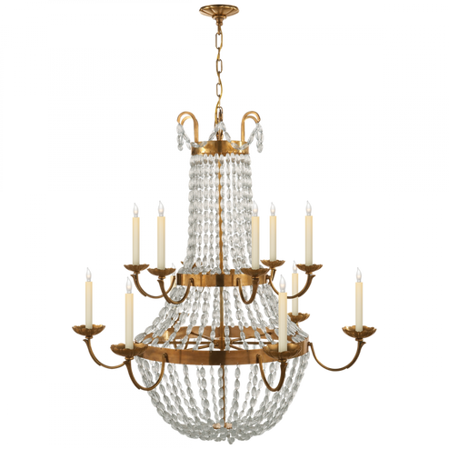 Paris Flea Market Grande Chandelier (279|CHC 1508AB-SG)