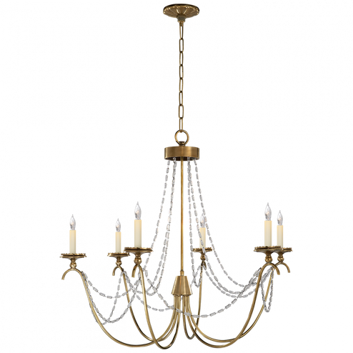 Marigot Medium Chandelier (279|CHC 1415AB-SG)