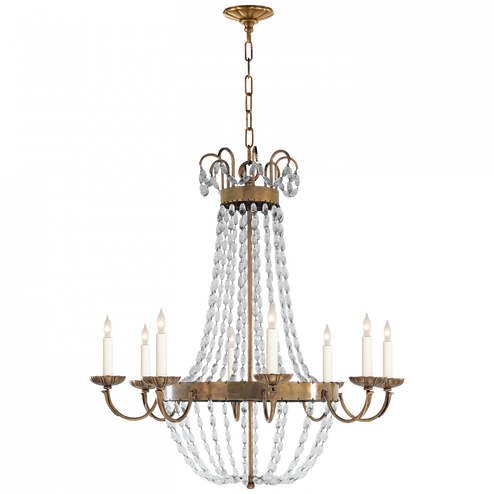 Paris Flea Market Large Chandelier (279|CHC 1408AB-SG) Paris Flea Market Large Chandelier (279|CHC 1408AB-SG)