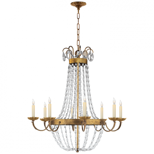 Paris Flea Market Large Chandelier (279|CHC 1408GI-SG)