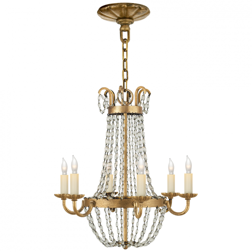 Petite Paris Flea Market Chandelier (279|CHC 1407GI-SG)