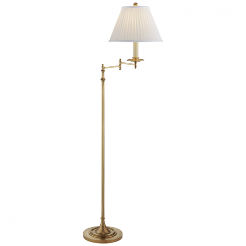 Dorchester Swing Arm Floor Lamp (279|CHA 9121AB-S)