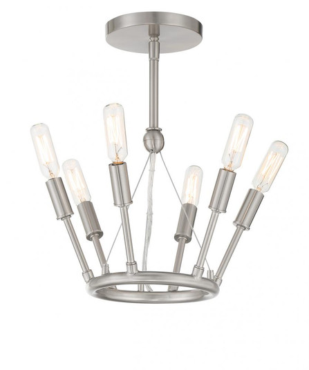 Royalty - 6 Light Semi Flush (77|P1686-084)