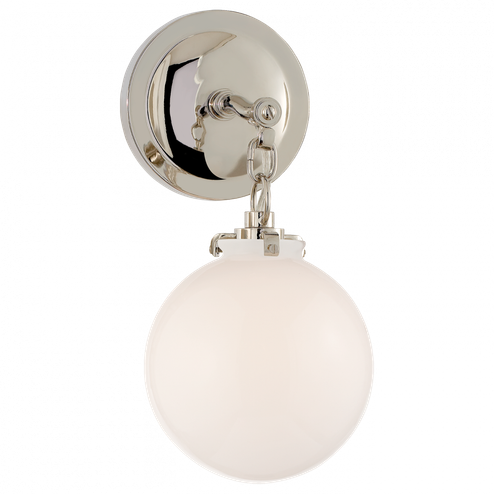 Katie Small Globe Sconce (279|TOB 2225PN/G4-WG)