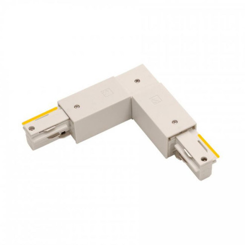 RECESSED L CONNECTER(EARTH RIGHT) (1357|WRLC-RT-WT)