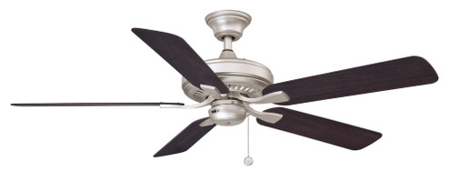 Edgewood 52 inch Indoor/Outdoor Ceiling Fan - Brushed Nickel with Dark Walnut blades (90|FP9052BNW)