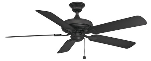 Edgewood 52 inch Indoor/Outdoor Ceiling Fan - Black with Black blades (90|FP9052BLW)