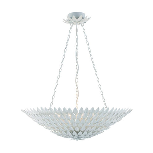 Broche 30'' Matte White Chandelier (205|519-MT)