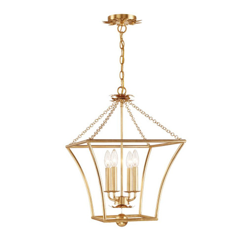Broche 16'' Antique Gold Chandelier (205|516-GA)