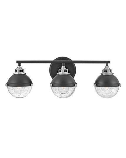 Medium Three Light Vanity (87|5173BK-CM)