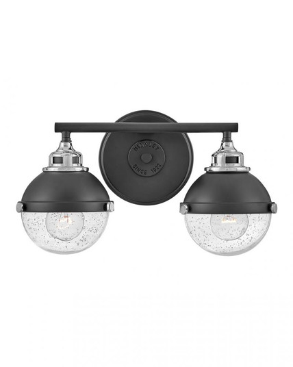 Small Two Light Vanity (87|5172BK-CM)