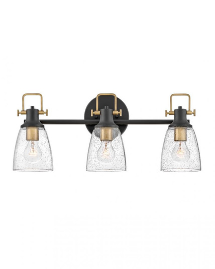Medium Three Light Vanity (87|51273BK)