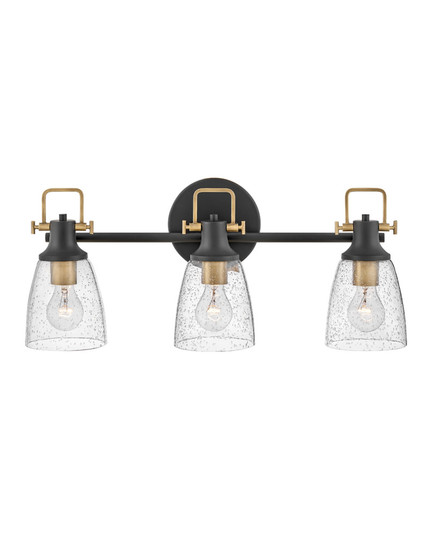 Medium Three Light Vanity (87|51273BK)