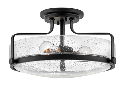 Medium Semi-Flush Mount (87|3643BK-CS)