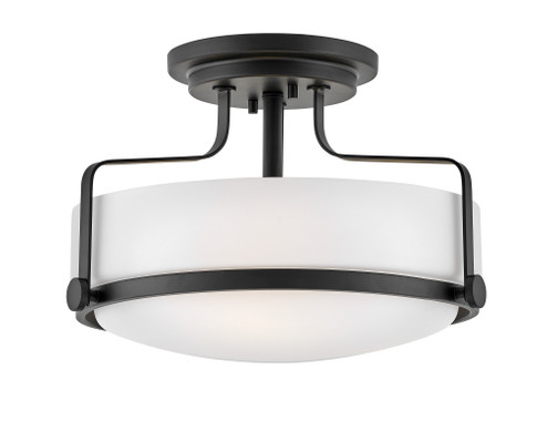 Medium Semi-Flush Mount (87|3641BK)