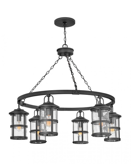 Large Single Tier Chandelier (87|2689BK-LL)