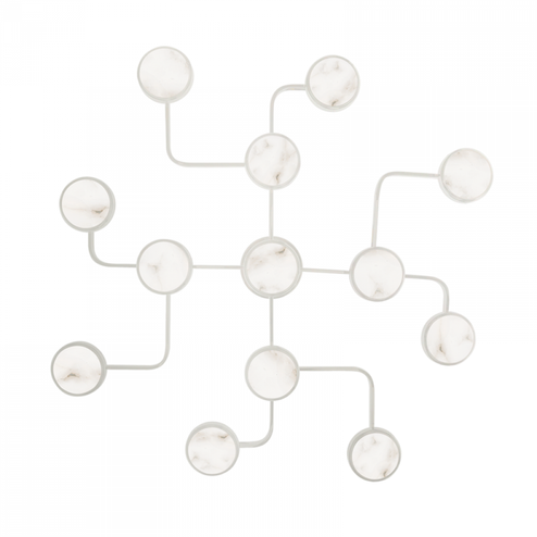 Meander Semi Flush (57|6343-PN)