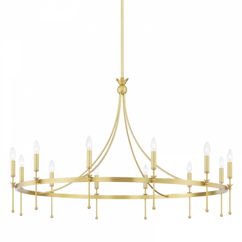 12 LIGHT CHANDELIER (57|4351-AGB)