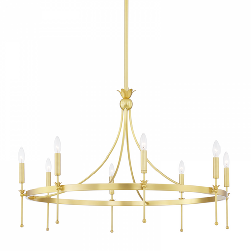 8 LIGHT CHANDELIER (57|4338-AGB)