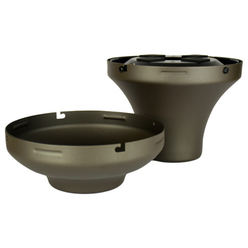 Ceiling Fan Close to Ceiling Kit - Matte Greige - Wet Rated (90|CCK8002GRW)