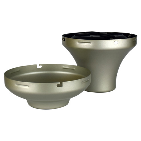 Ceiling Fan Close to Ceiling Kit - Brushed Nickel - Wet Rated (90|CCK8002BNW)