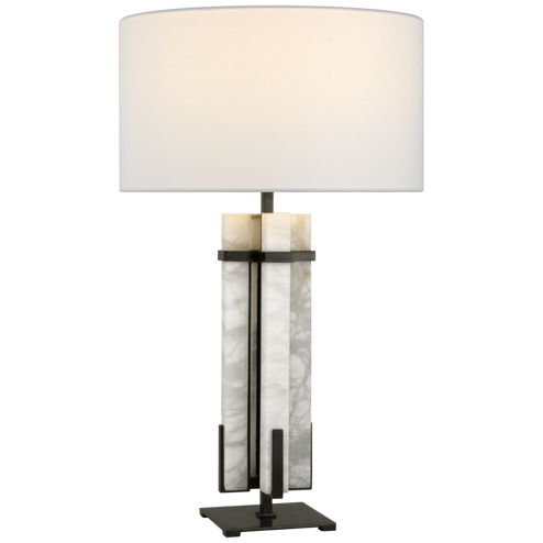 Malik Large Table Lamp (279|S 3910BZ/ALB-L)
