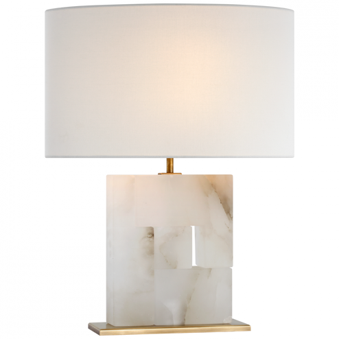 Ashlar Medium Table Lamp (279|S 3925ALB/HAB-L)