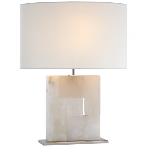 Ashlar Medium Table Lamp (279|S 3925ALB/PN-L)