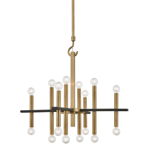 Colette Chandelier (6939|H296816-AGB/BK)