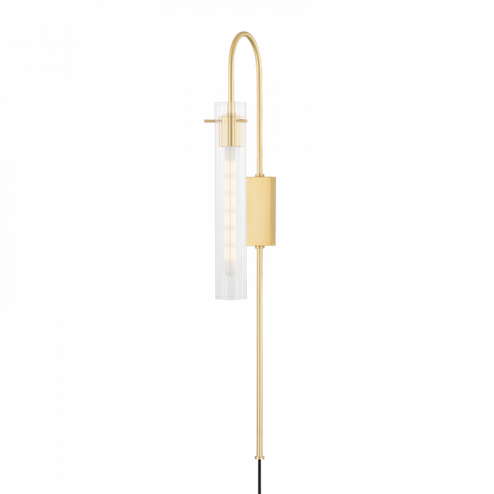 Nettie Plug-In Sconce (6939|HL527201-AGB)