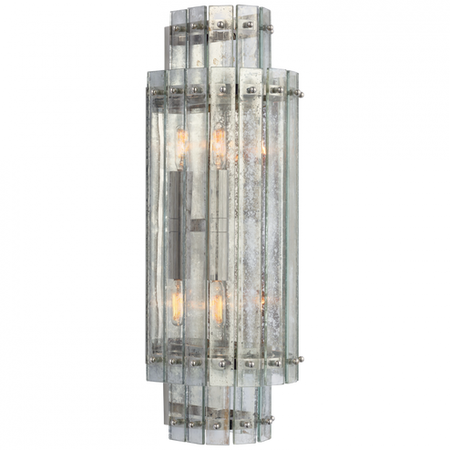 Cadence Large Tiered Sconce (279|S 2651PN-AM) Cadence Large Tiered Sconce (279|S 2651PN-AM)