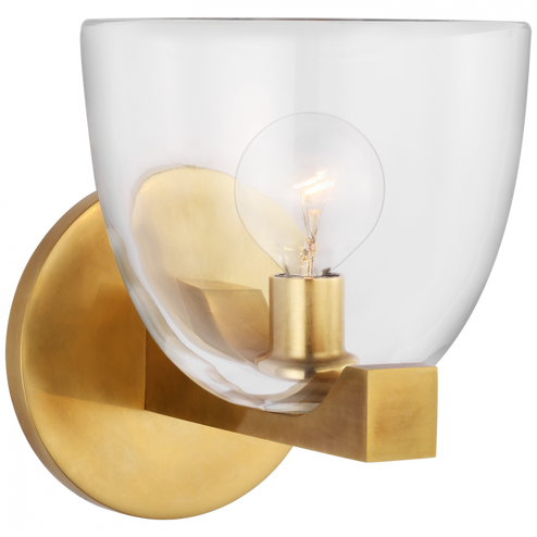 Carola Single Sconce (279|ARN 2490HAB-CG)