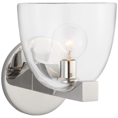 Carola Single Sconce (279|ARN 2490PN-CG)