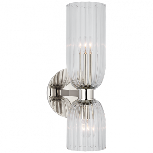 Asalea 16'' Double Bath Sconce (279|ARN 2500PN-CG)