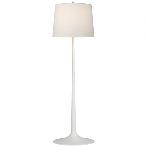 Oscar Large Sculpted Floor Lamp (279|BBL 1180PW-L) Oscar Large Sculpted Floor Lamp (279|BBL 1180PW-L)