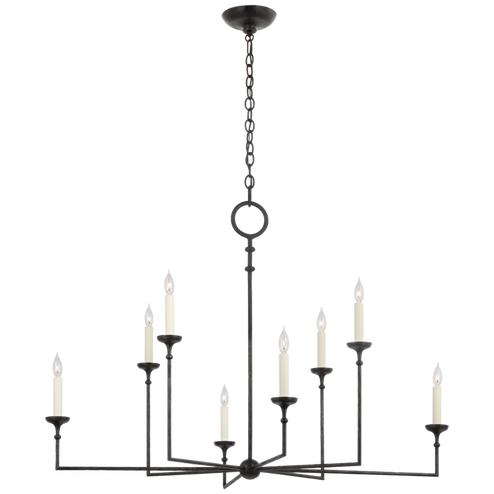 Rowen Grande 8-Light Chandelier (279|CHC 5703AI)