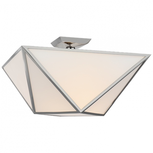 Lorino Large Semi-Flush Mount (279|JN 4241PN-WG)