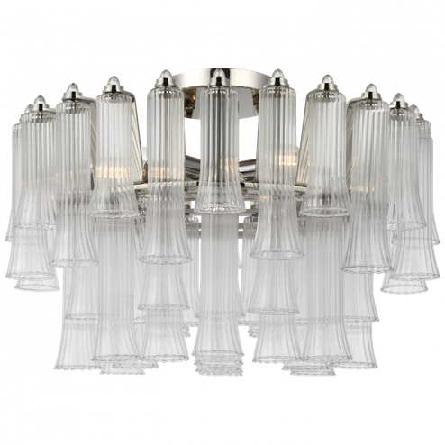 Lorelei 18'' Semi-Flush Mount (279|JN 4250PN-CG)