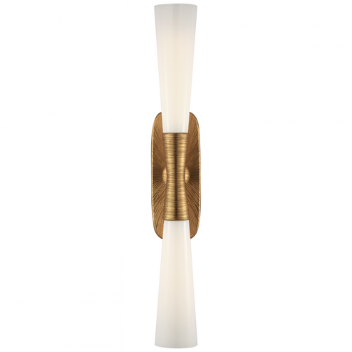 Utopia 32'' Double Bath Sconce (279|KW 2045G-WG)