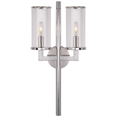 Liaison Double Sconce (279|KW 2201PN-CG)