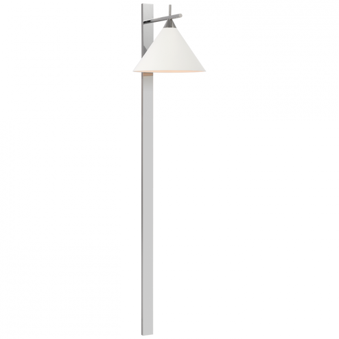 Cleo 56'' Statement Sconce (279|KW 2412PN-WHT)