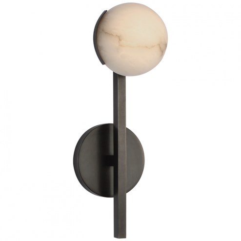 Pedra Petite Tail Sconce (279|KW 2620BZ-ALB)