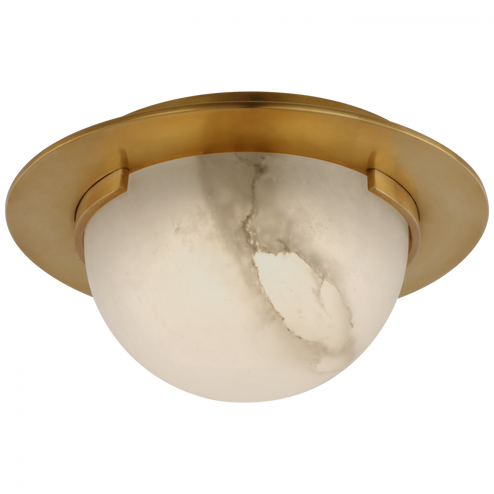 Melange 6'' Solitaire Flush Mount (279|KW 4017AB-ALB)