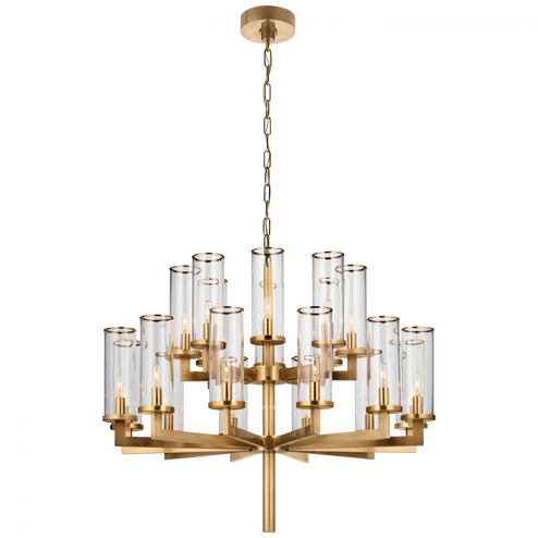 Liaison Double Tier Chandelier (279|KW 5201AB-CG)