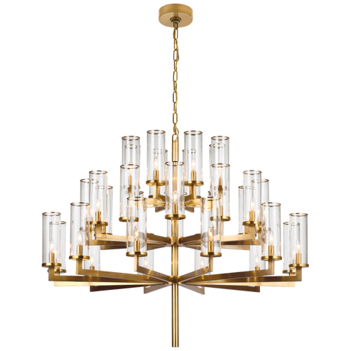 Liaison Triple Tier Chandelier (279|KW 5202AB-CG)