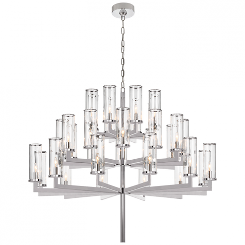 Liaison Triple Tier Chandelier (279|KW 5202PN-CG)