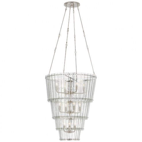 Cadence Large Waterfall Chandelier (279|S 5657PN-AM)