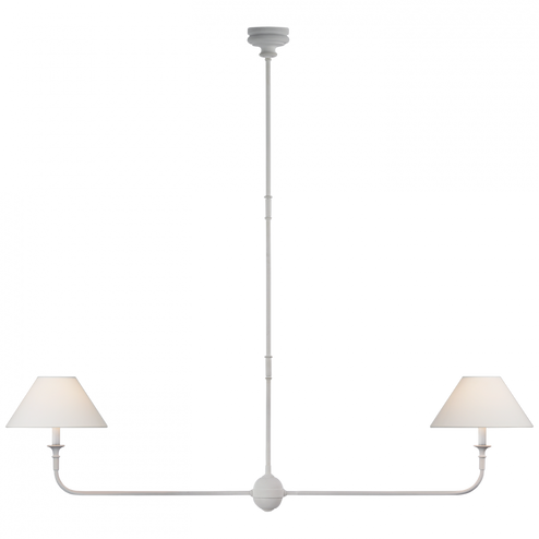 Piaf Large Two Light Linear Pendant (279|TOB 5455PW-L)